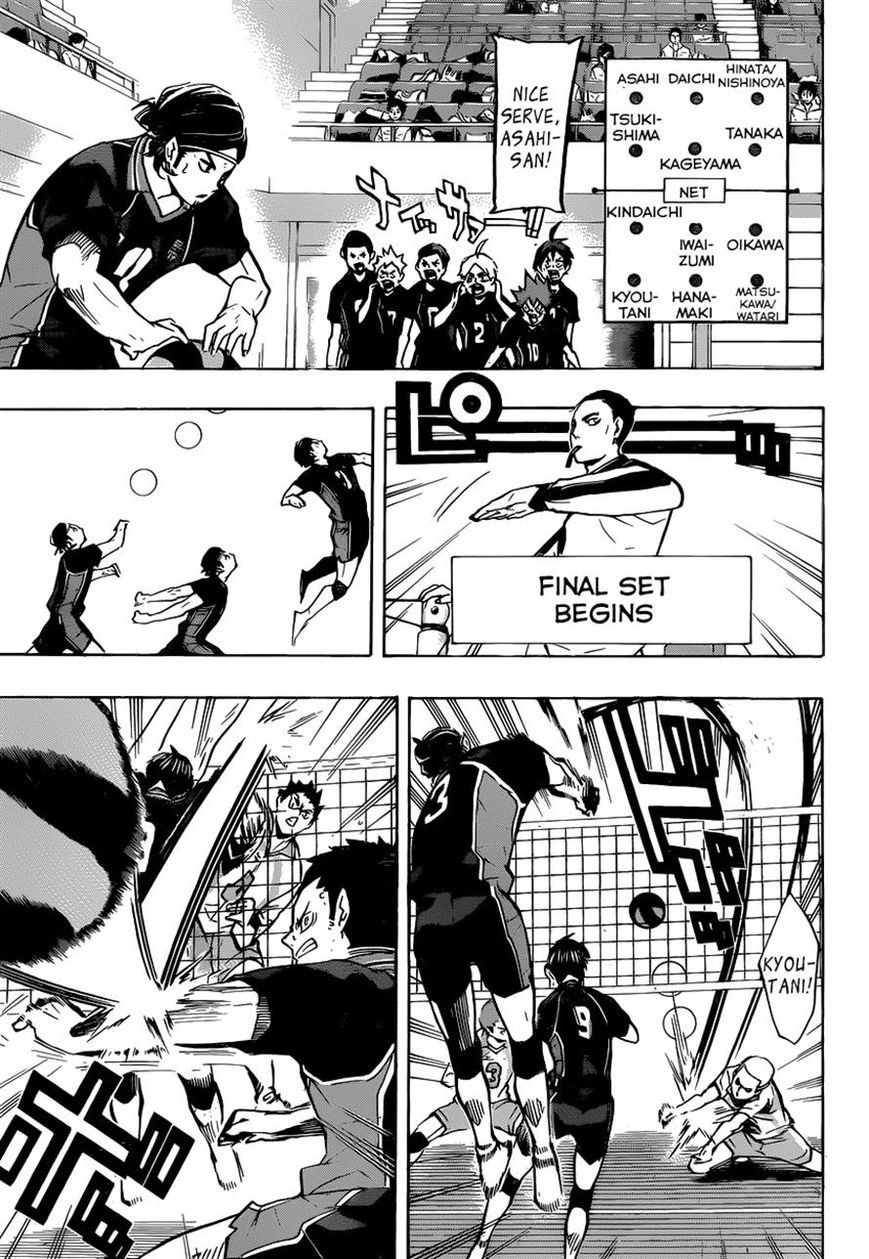 Haikyuu!! chapter 140 page 3