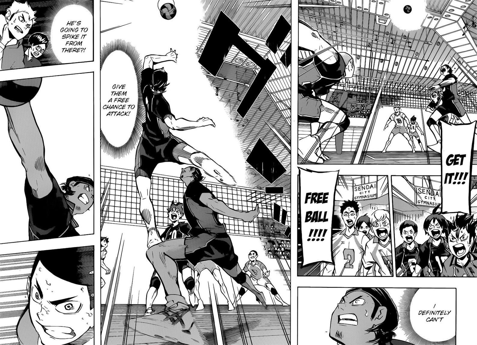 Haikyuu!! chapter 147 page 2