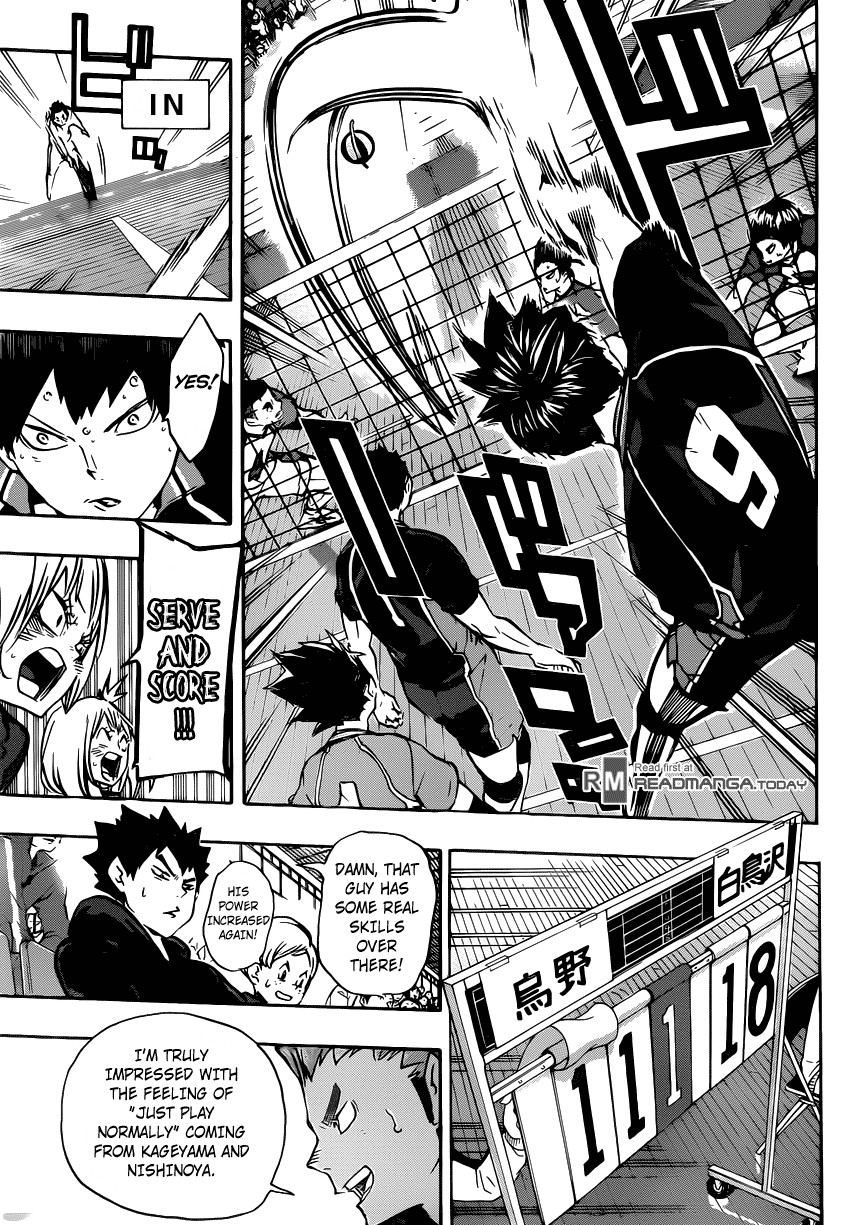Haikyuu!! chapter 154 page 10