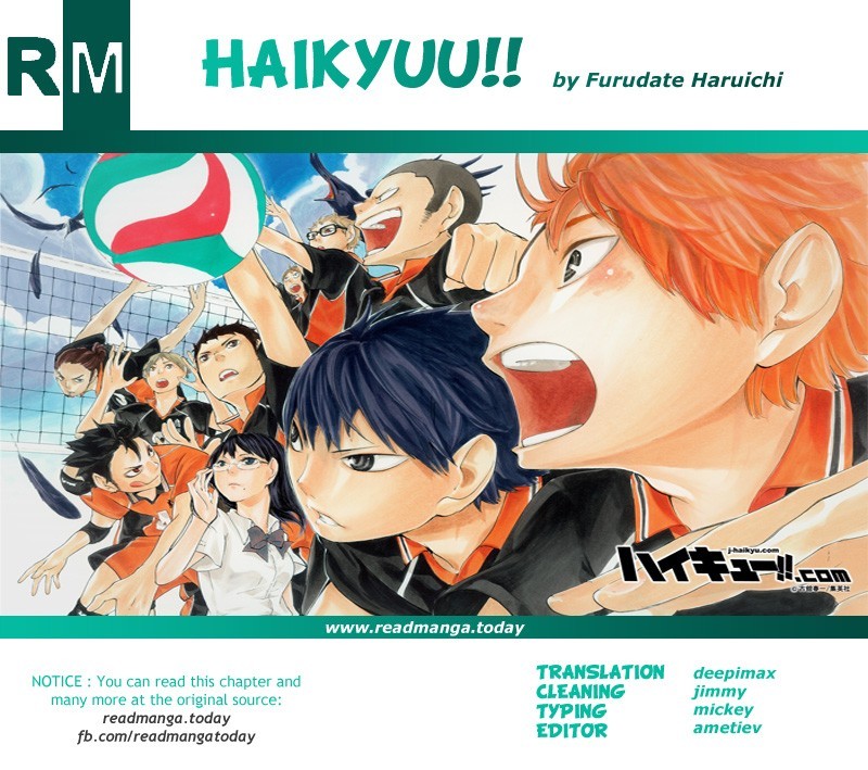 Haikyuu!! chapter 155 page 19