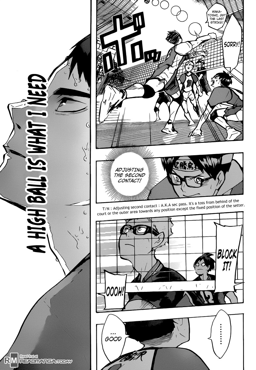 Haikyuu!! chapter 158 page 16