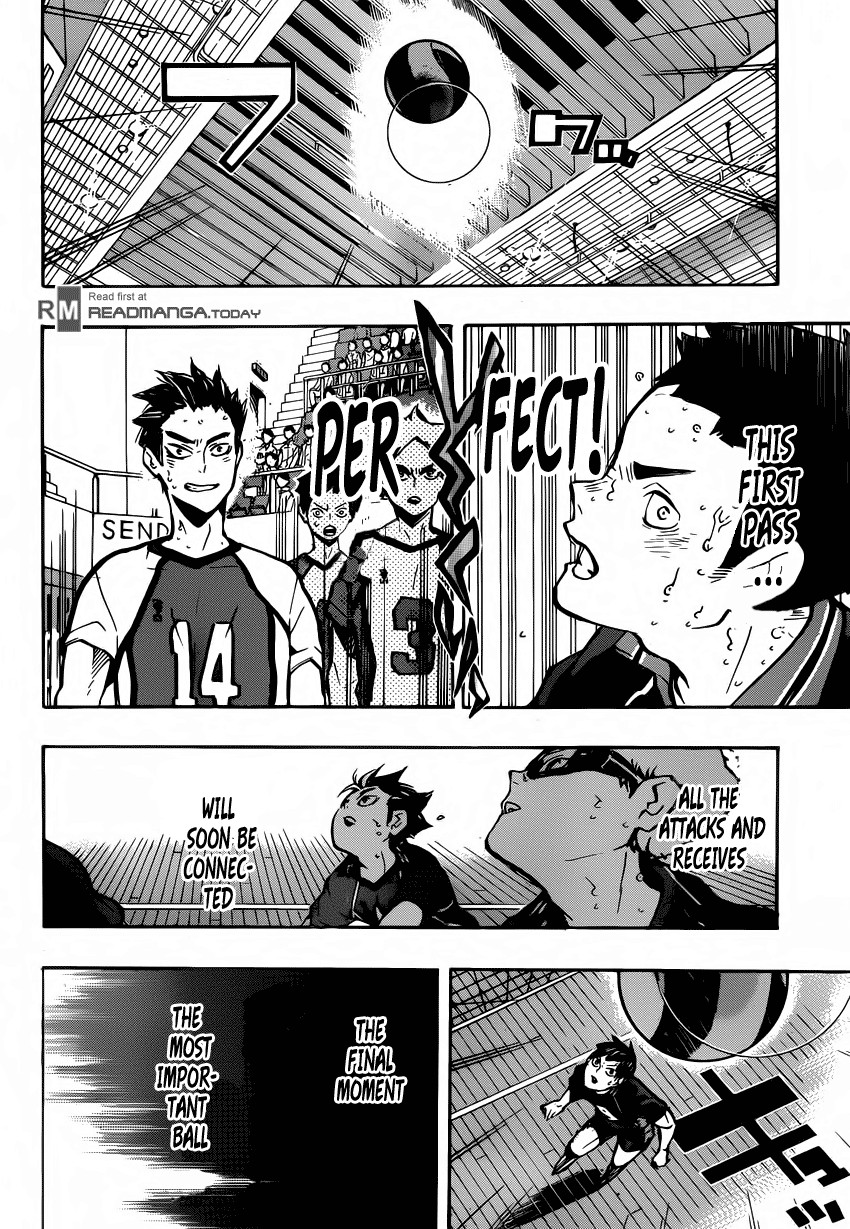Haikyuu!! chapter 159 page 14