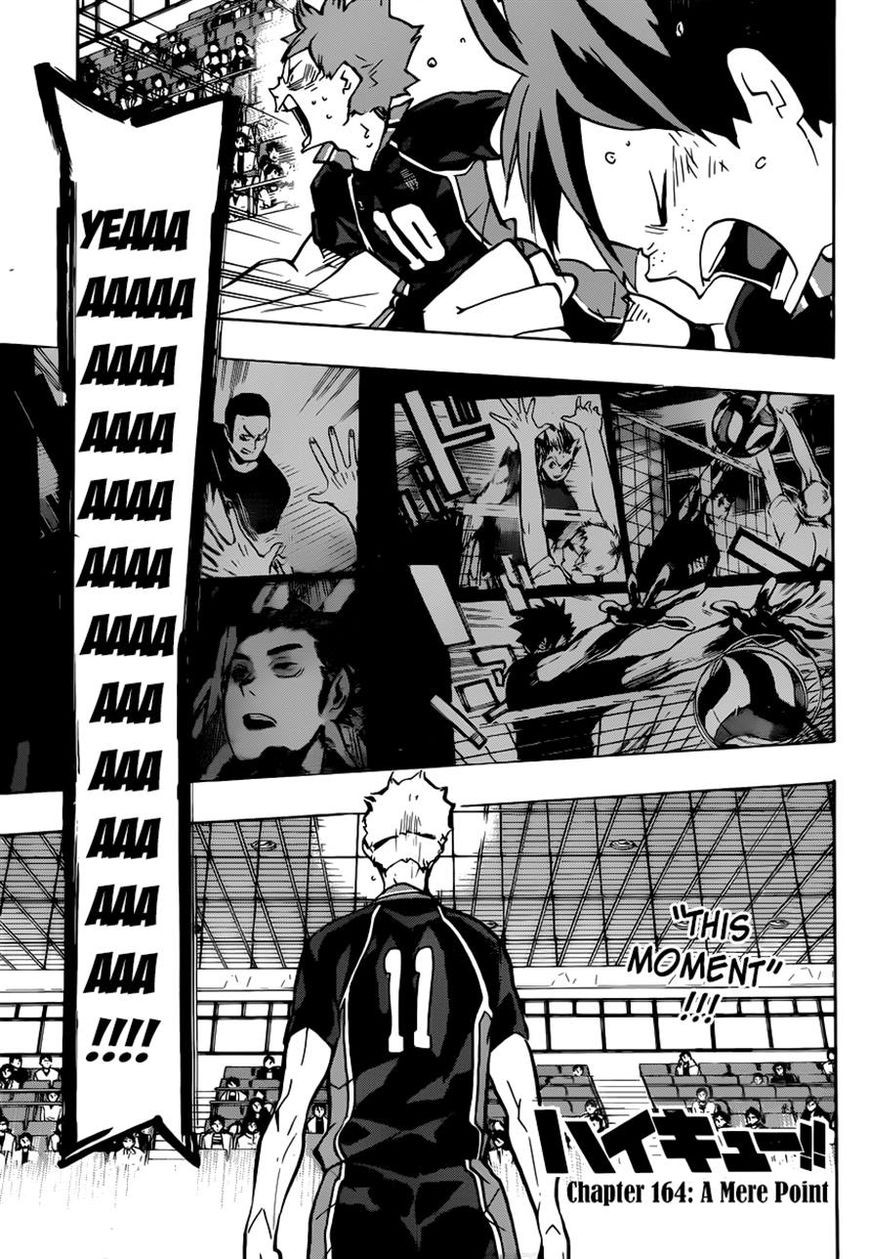 Haikyuu!! chapter 164 page 1