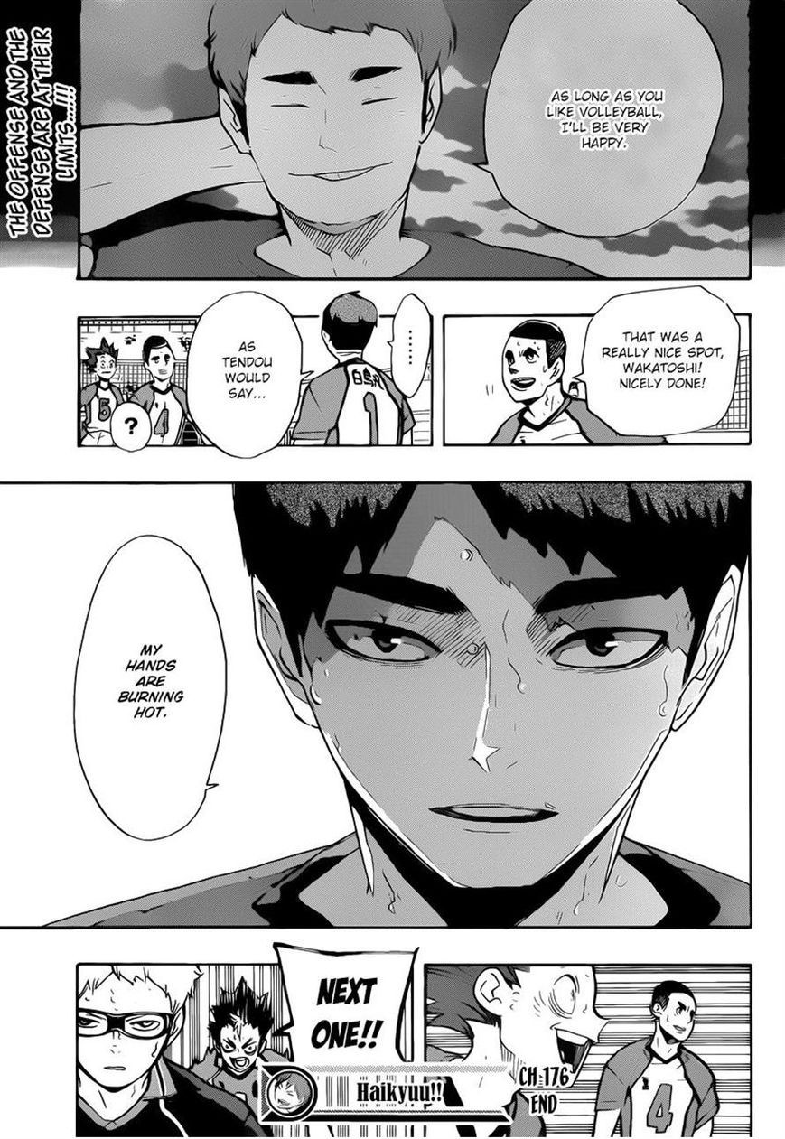 Haikyuu!! chapter 176 page 18