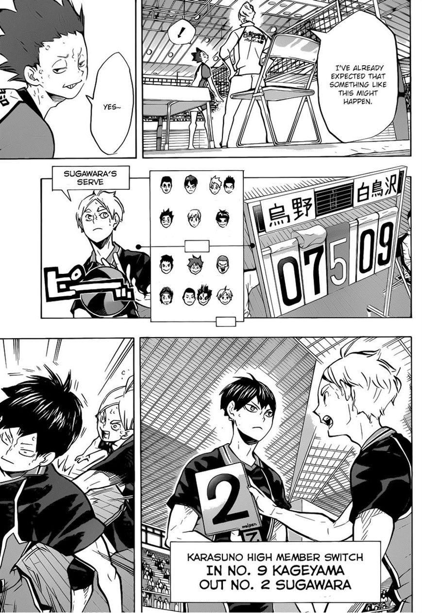Haikyuu!! chapter 180 page 13