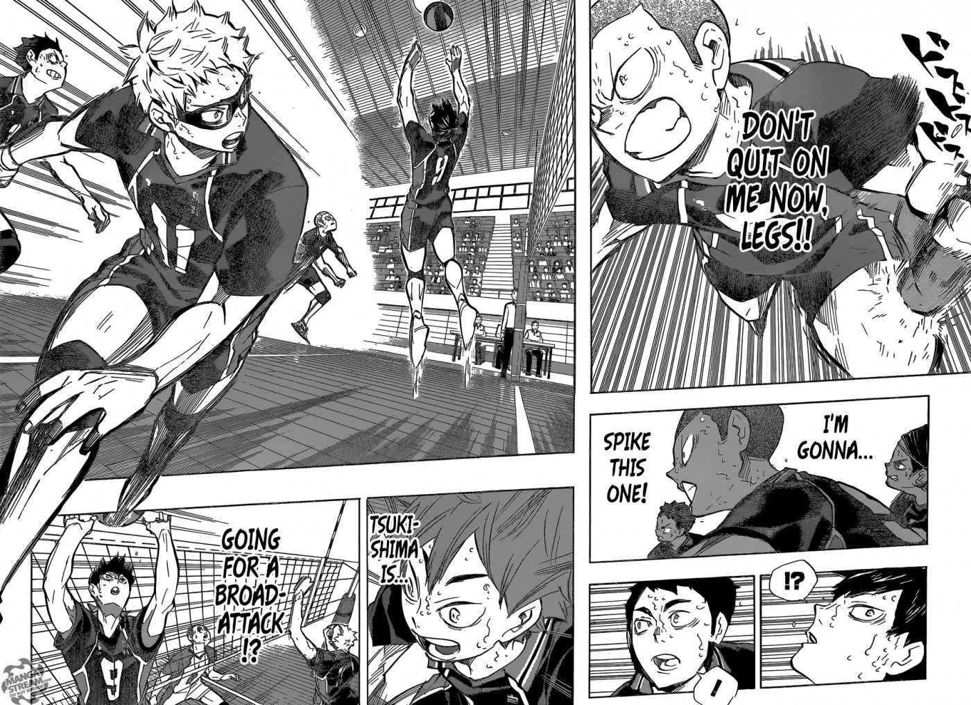 Haikyuu!! chapter 185 page 9