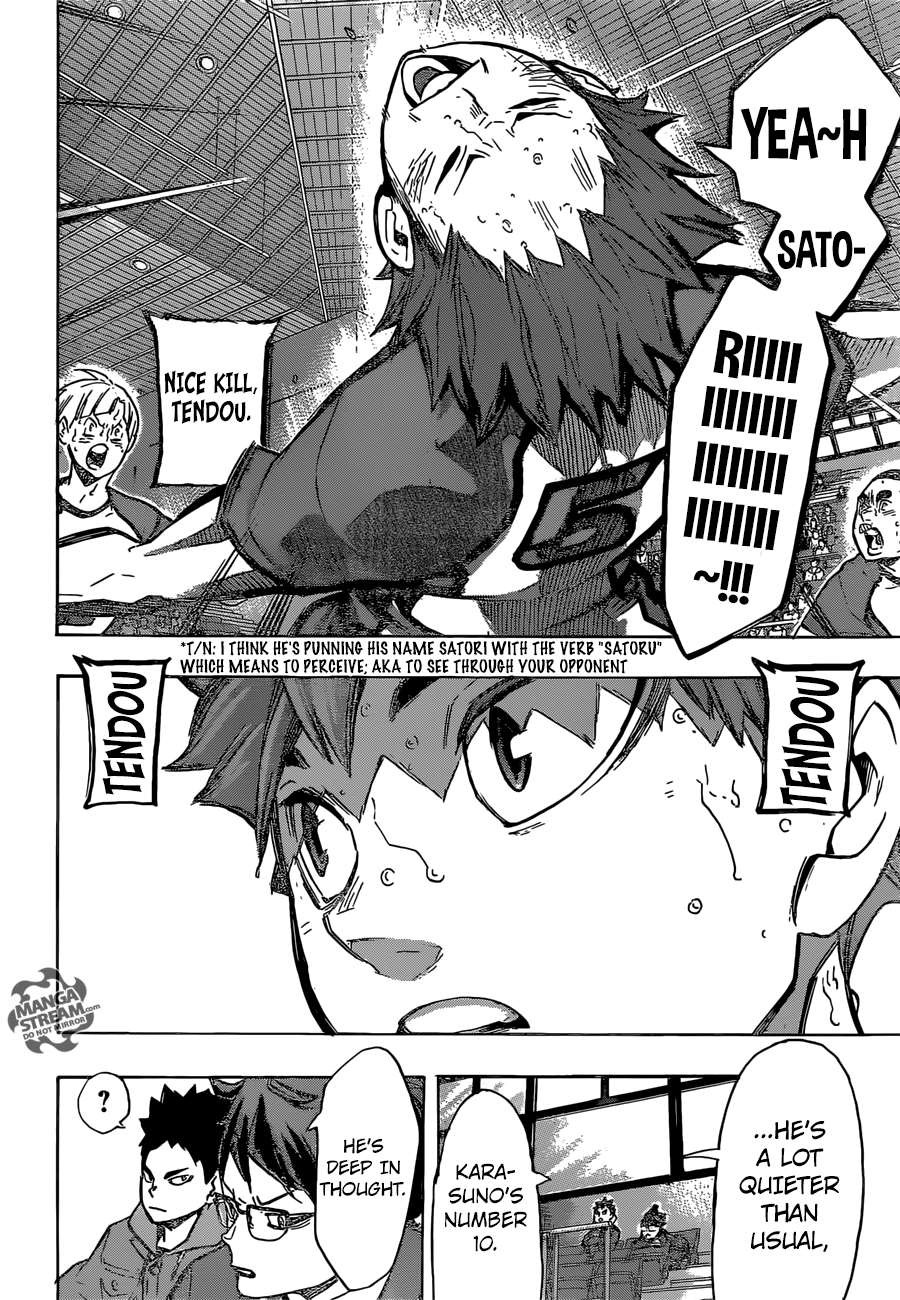 Haikyuu!! chapter 186 page 18