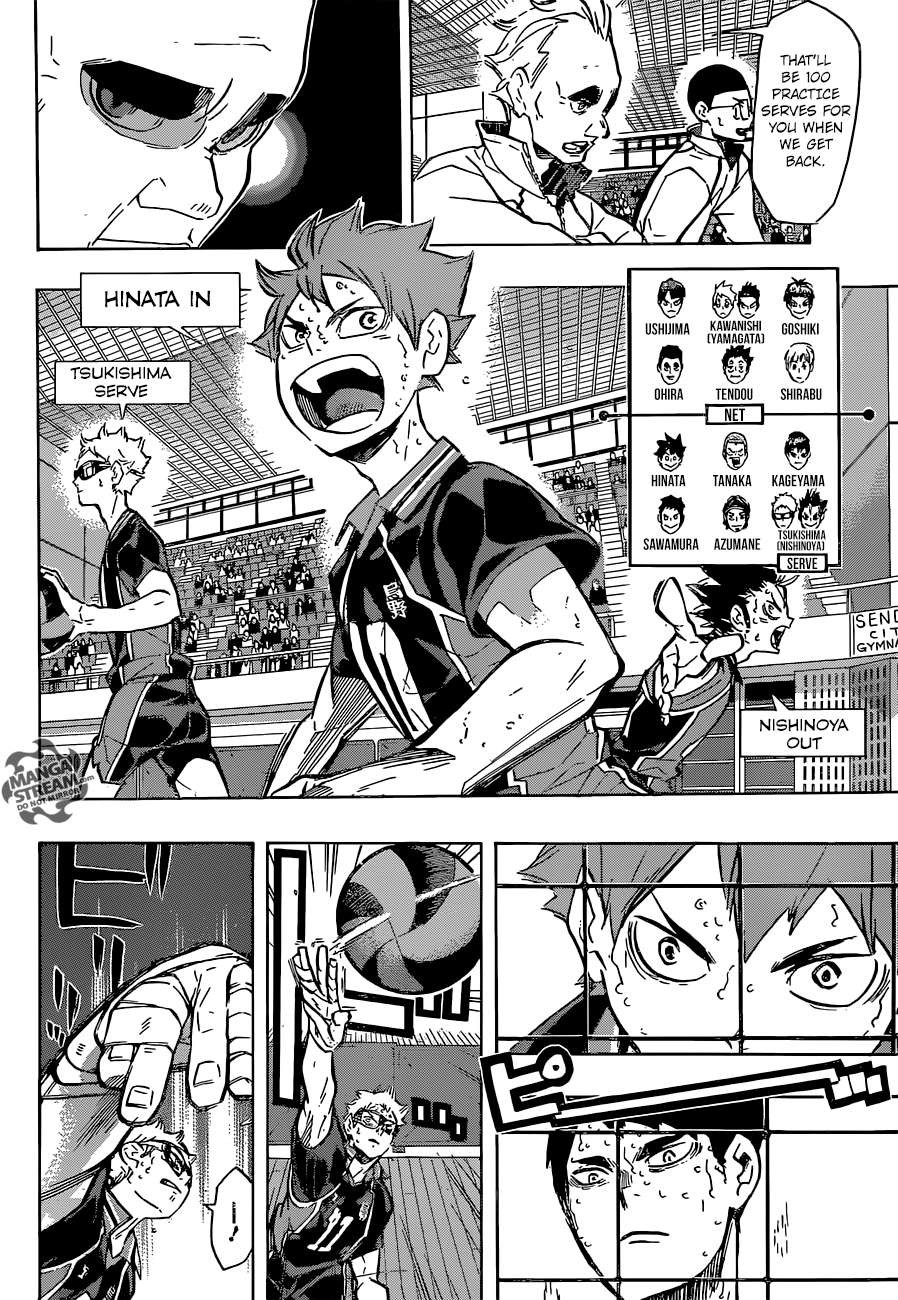 Haikyuu!! chapter 186 page 8