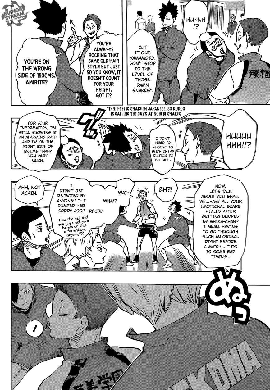 Haikyuu!! chapter 190 page 18