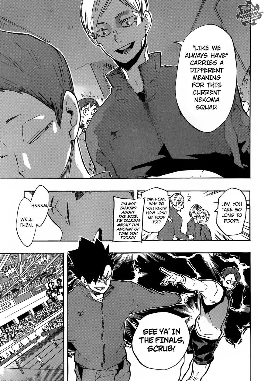Haikyuu!! chapter 190 page 19