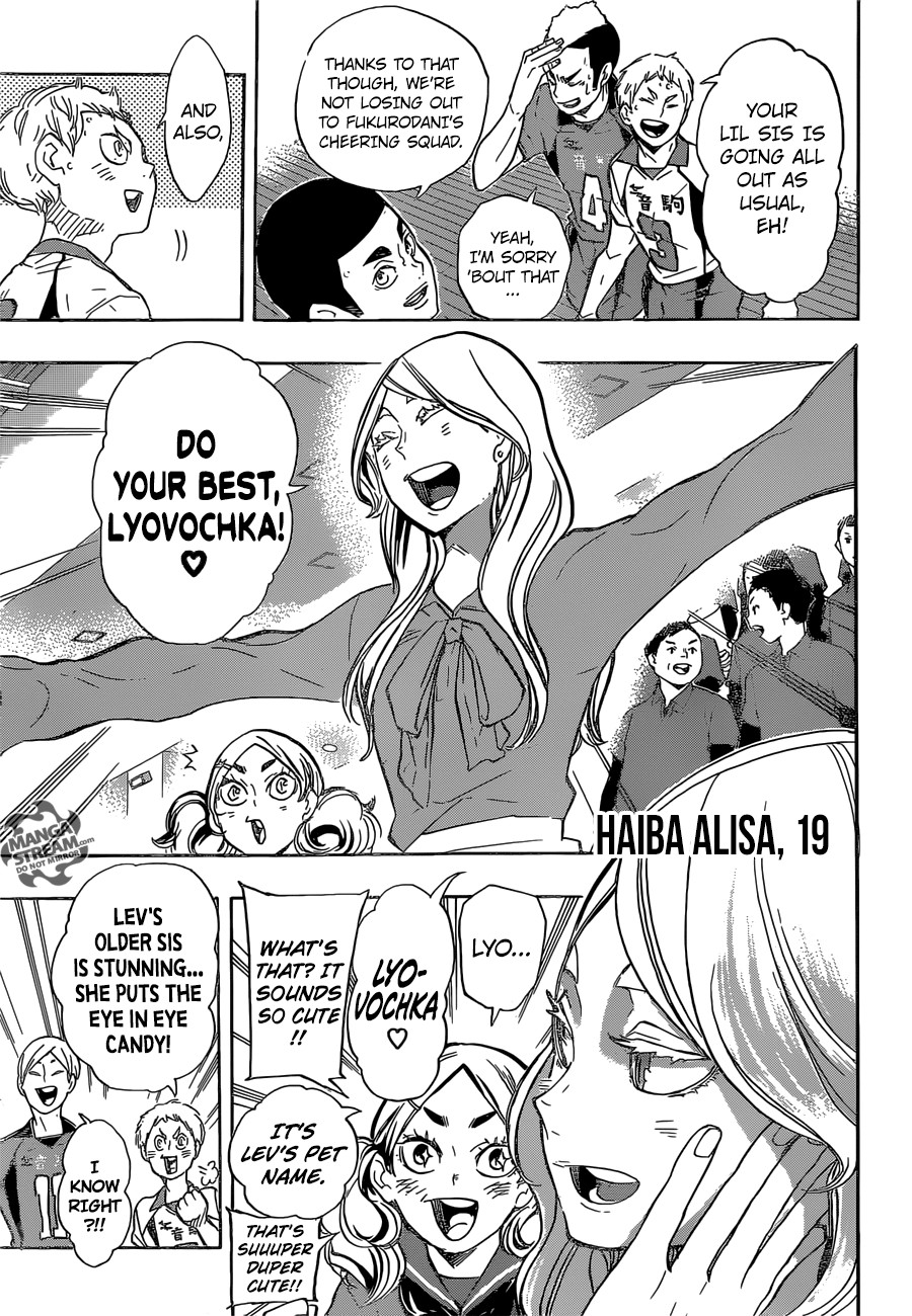 Haikyuu!! chapter 191 page 6