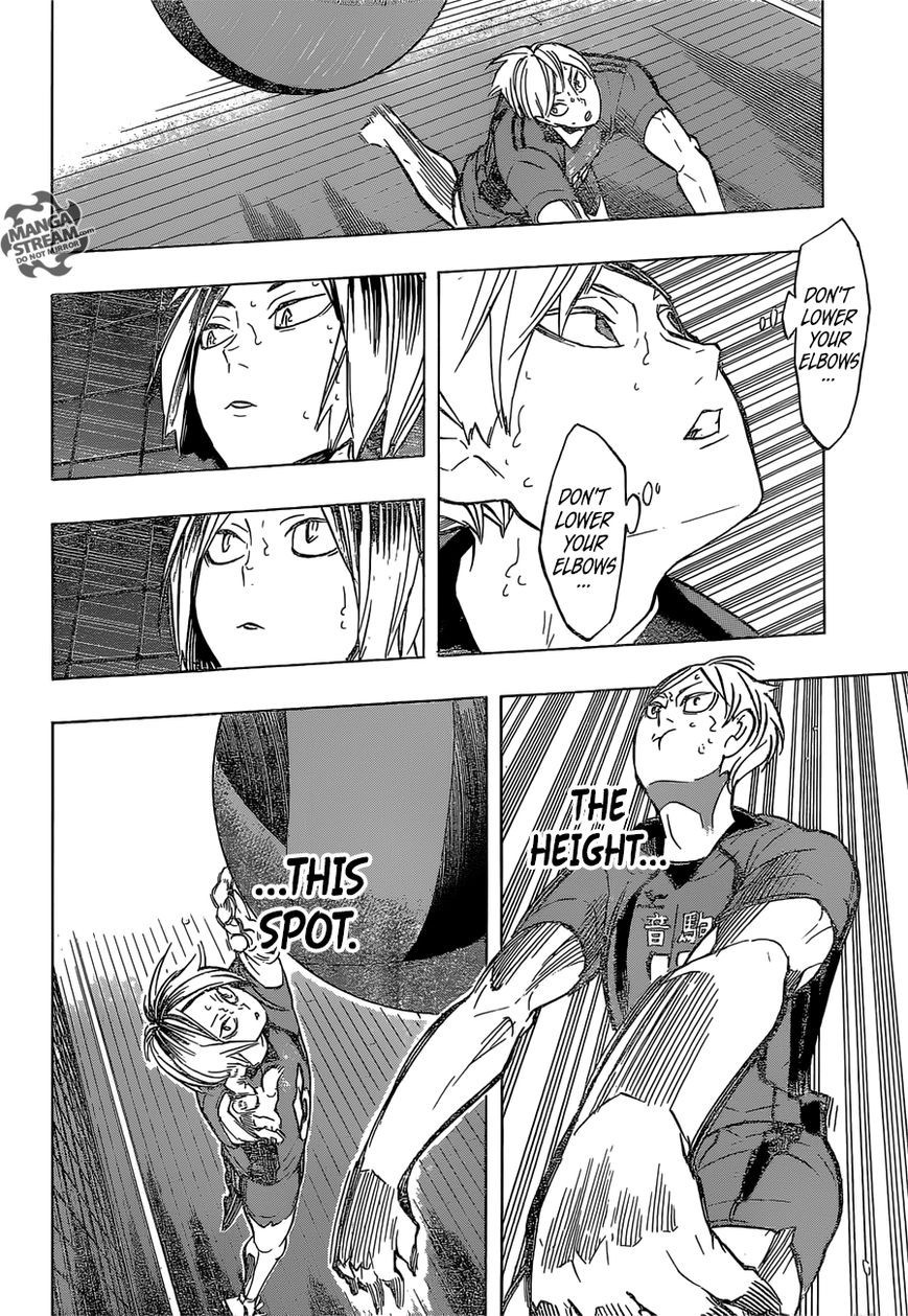 Haikyuu!! chapter 193 page 18