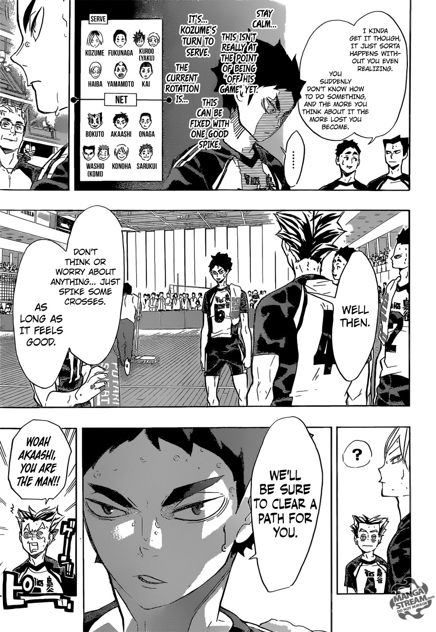 Haikyuu!! chapter 195 page 6