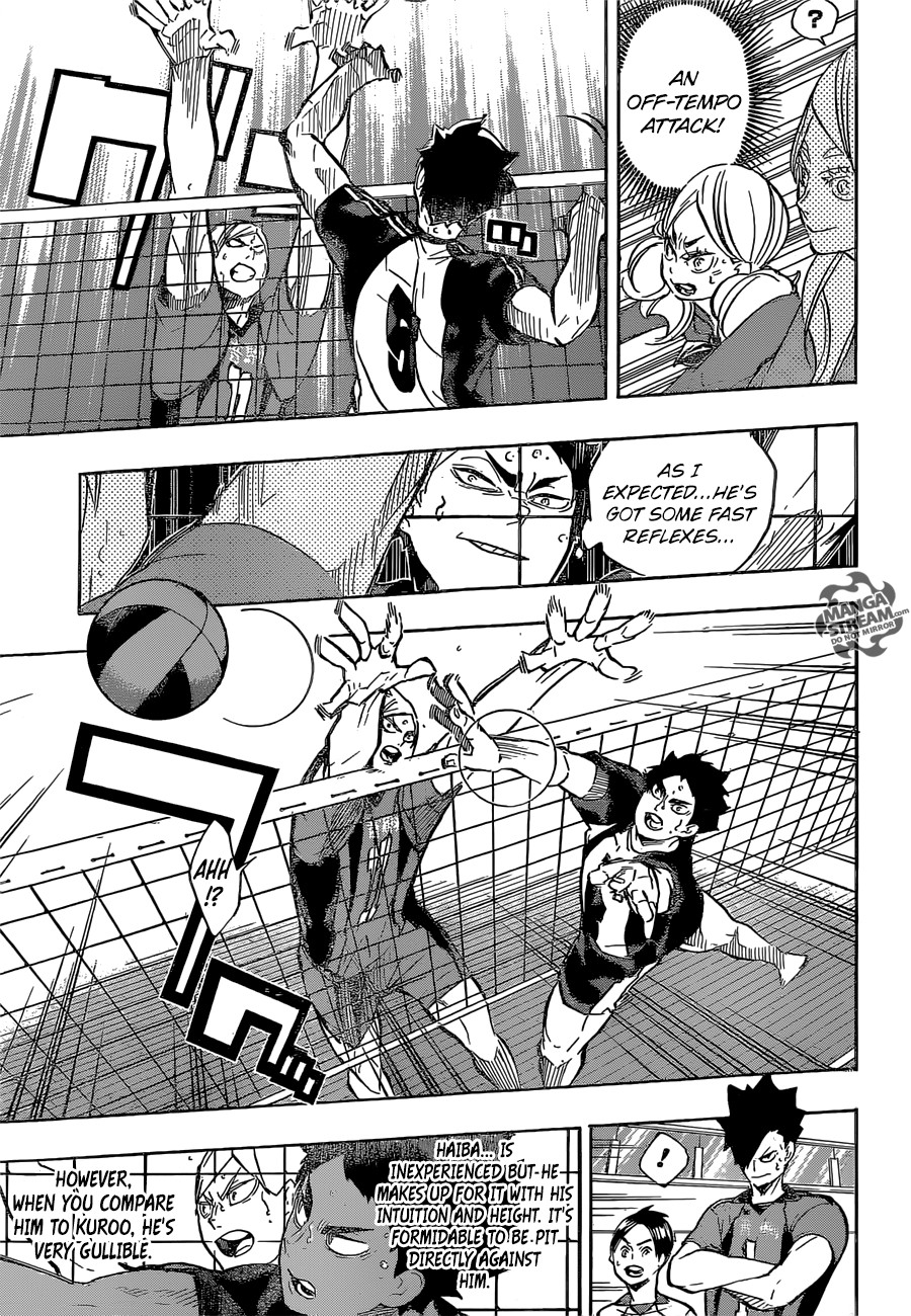 Haikyuu!! chapter 195 page 8