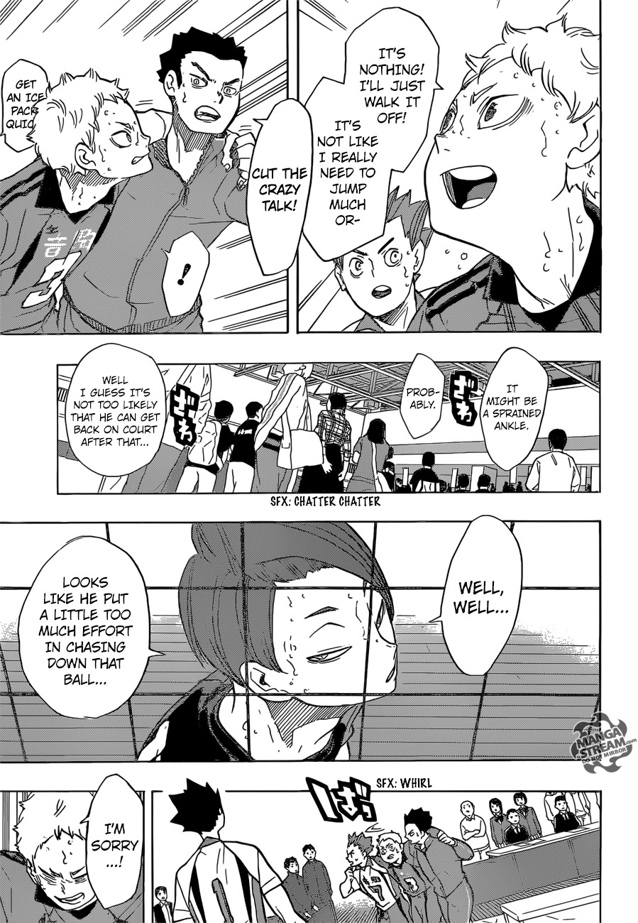 Haikyuu!! chapter 199 page 8