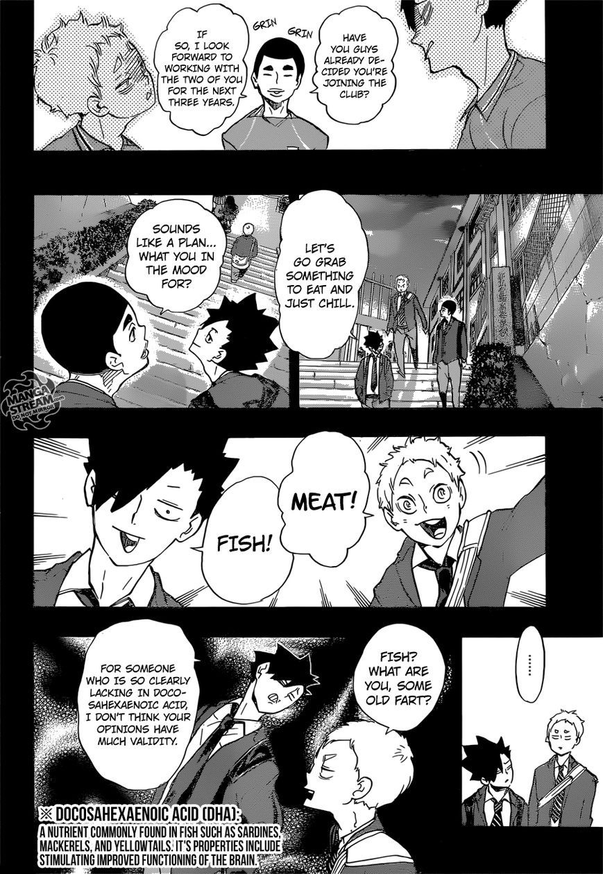 Haikyuu!! chapter 200 page 3
