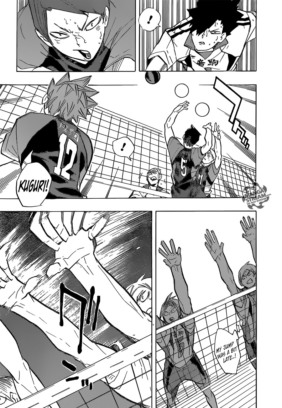 Haikyuu!! chapter 201 page 13