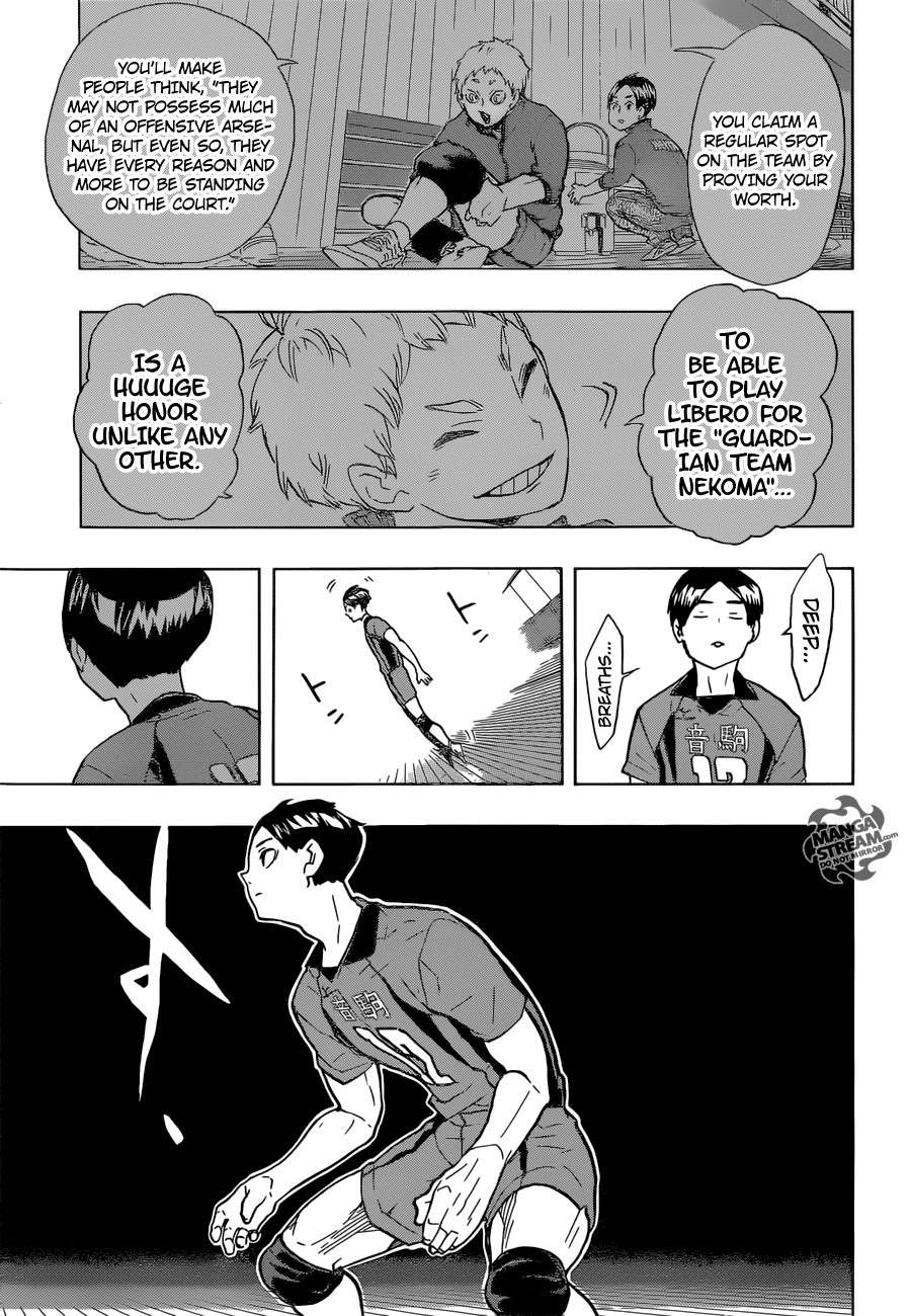 Haikyuu!! chapter 201 page 5