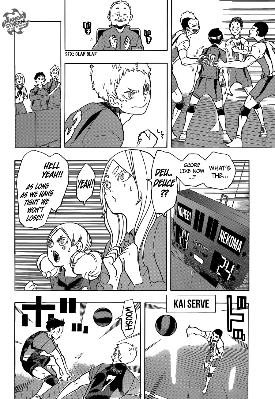 Haikyuu!! chapter 201 page 8