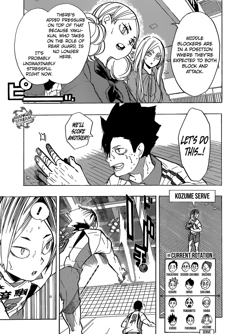 Haikyuu!! chapter 202 page 5