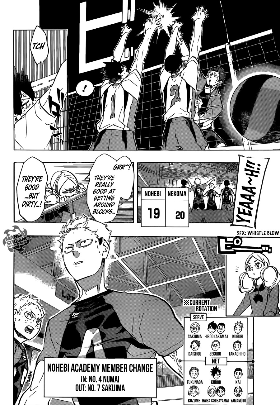 Haikyuu!! chapter 203 page 11