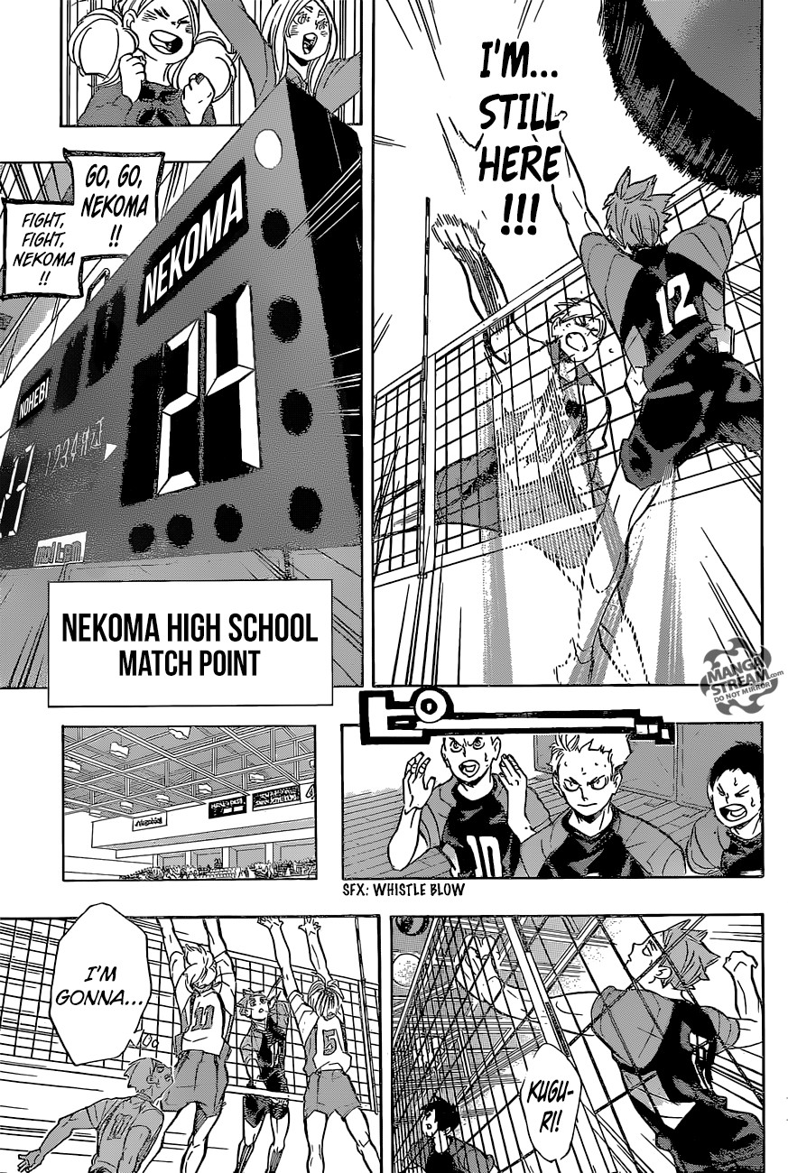 Haikyuu!! chapter 204 page 16