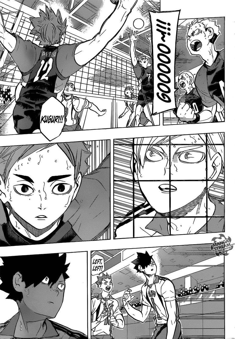 Haikyuu!! chapter 205 page 10
