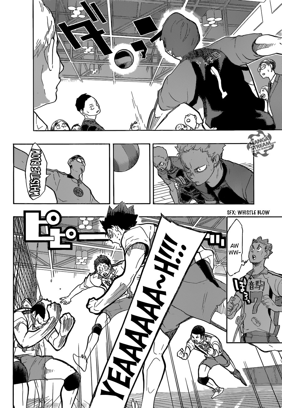 Haikyuu!! chapter 205 page 14