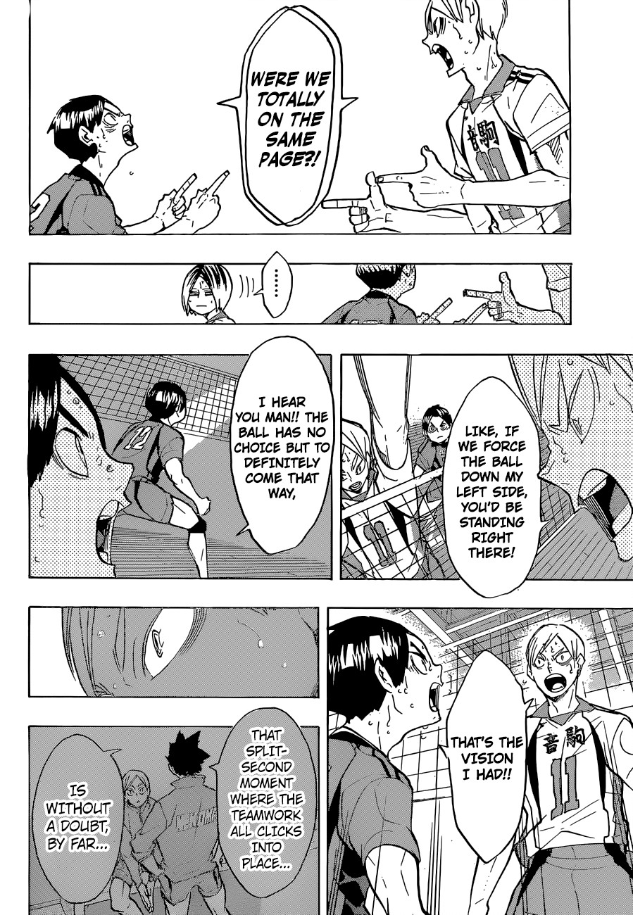Haikyuu!! chapter 205 page 16