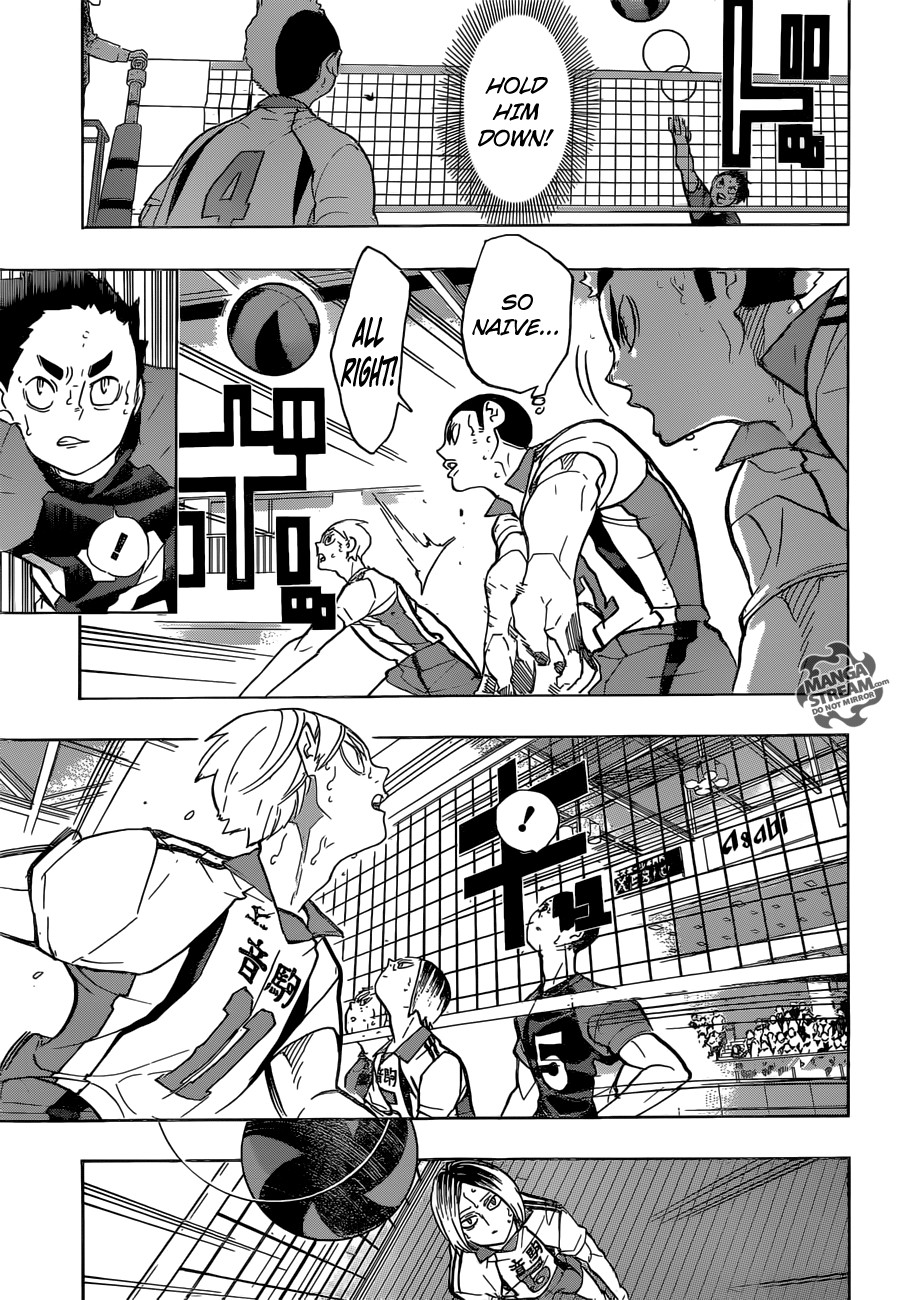 Haikyuu!! chapter 205 page 4