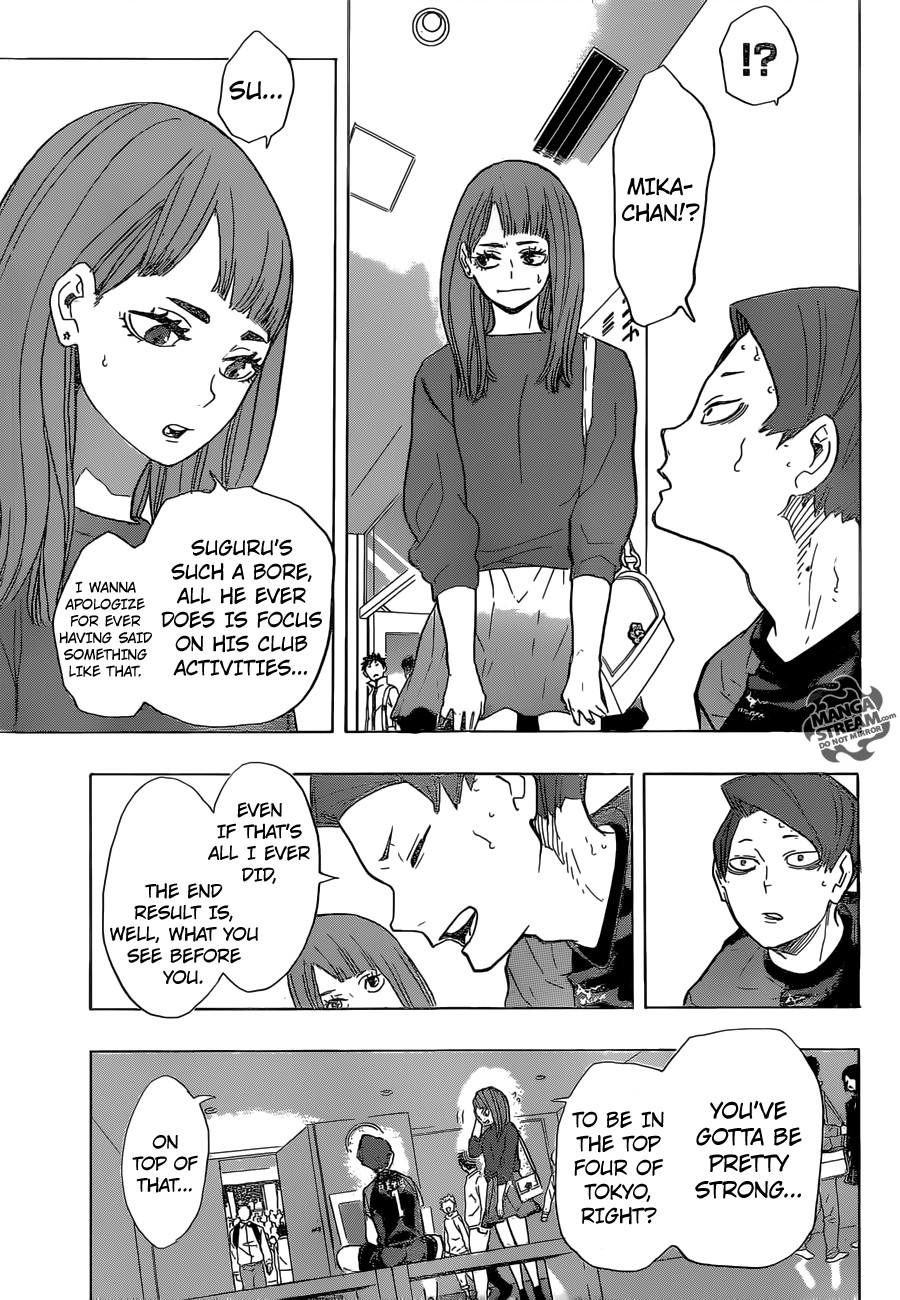 Haikyuu!! chapter 206 page 9