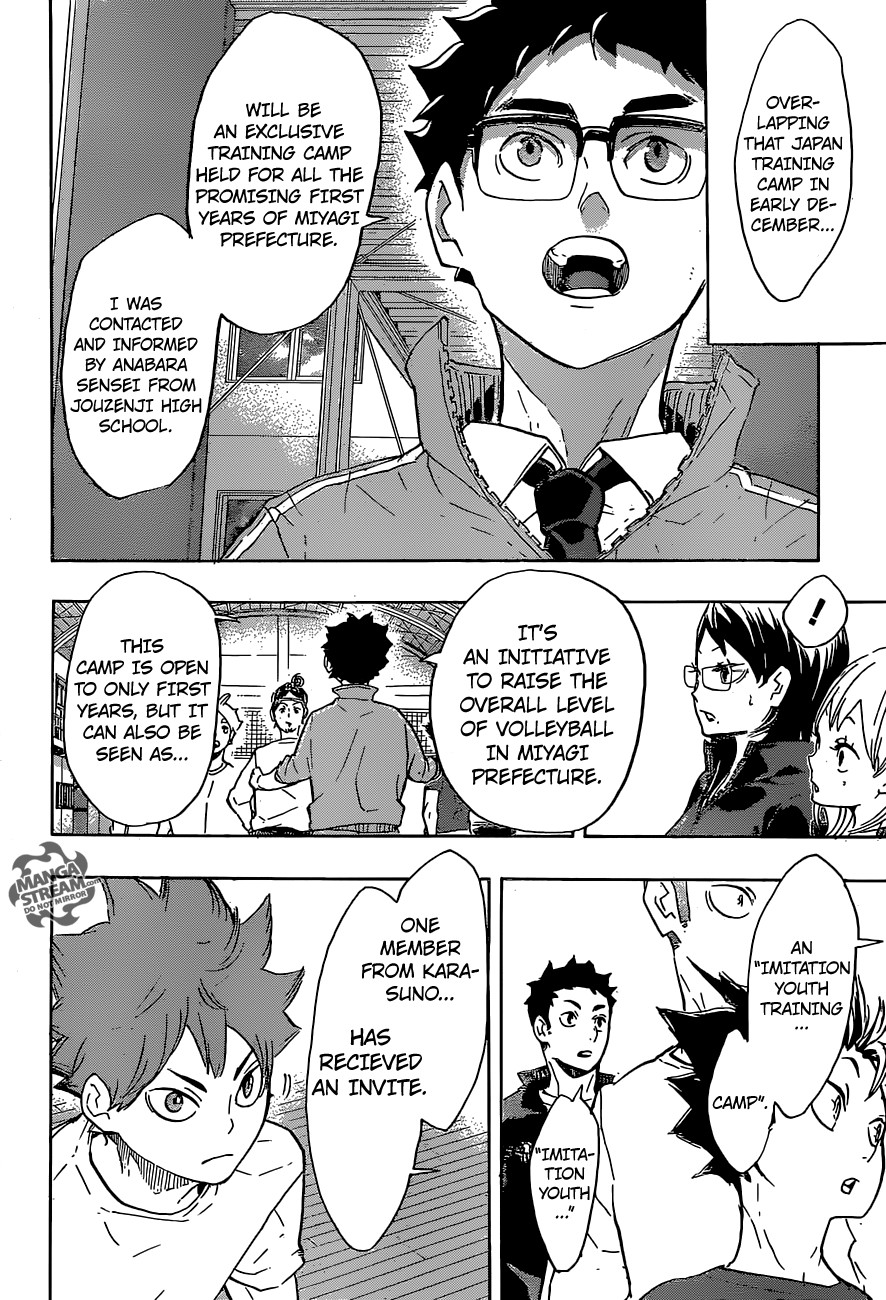 Haikyuu!! chapter 208 page 7