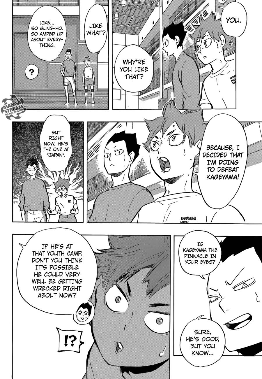 Haikyuu!! chapter 214 page 15