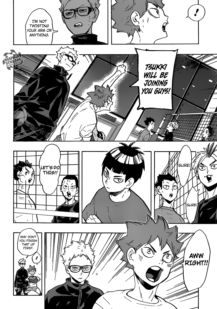 Haikyuu!! chapter 216 page 3