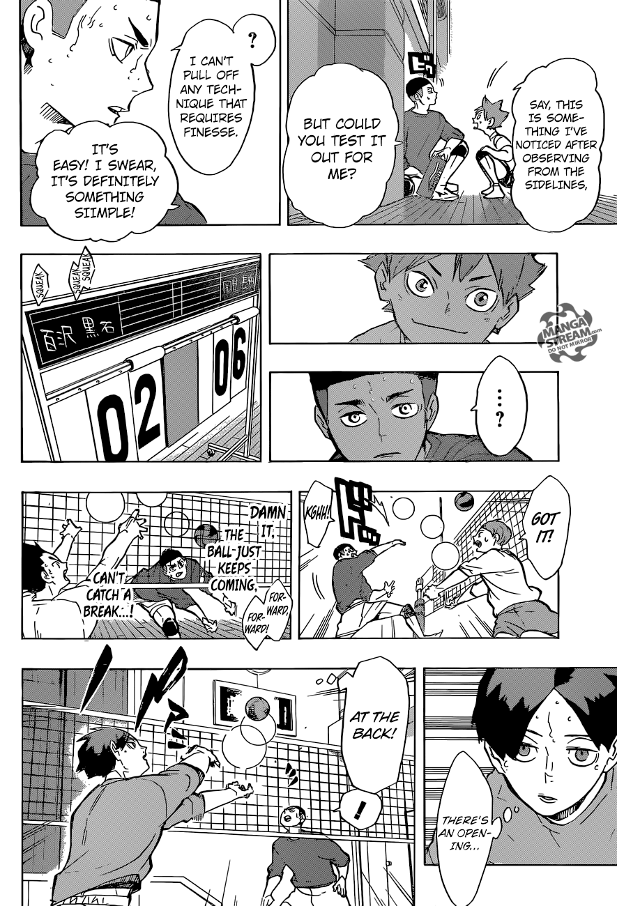 Haikyuu!! chapter 217 page 15