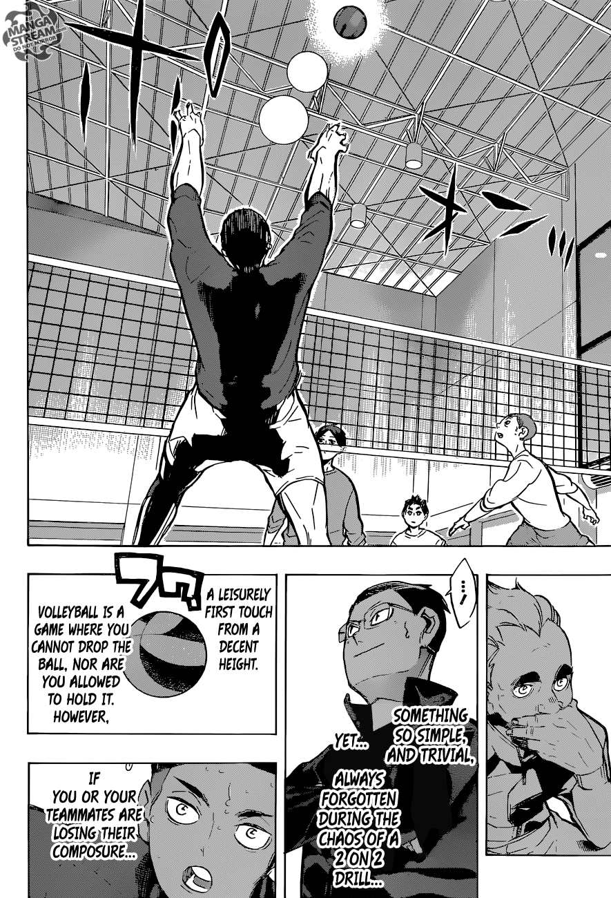 Haikyuu!! chapter 217 page 17