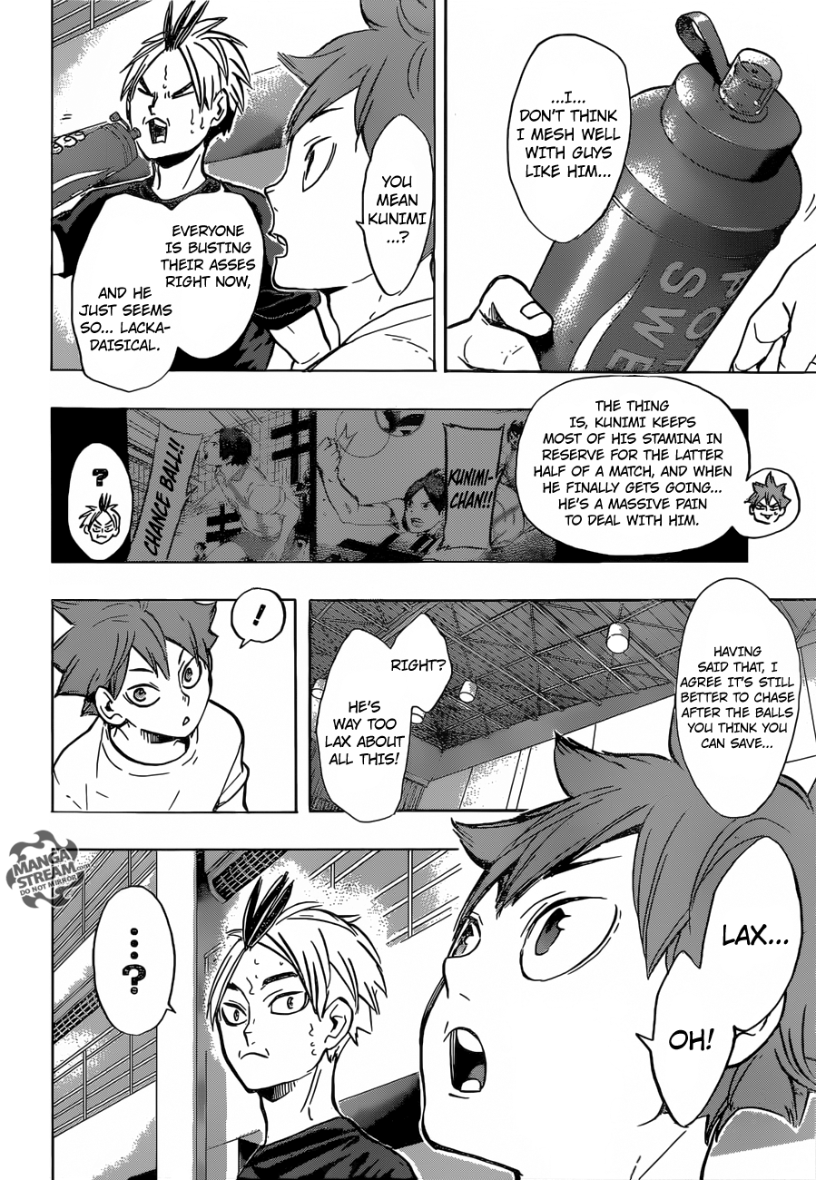 Haikyuu!! chapter 217 page 7