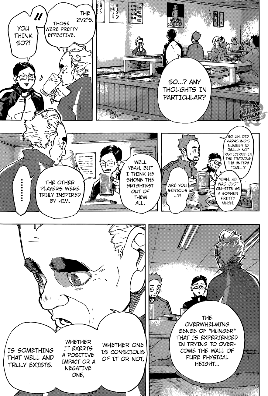 Haikyuu!! chapter 219 page 18