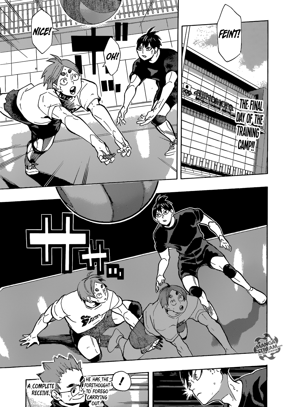 Haikyuu!! chapter 219 page 4