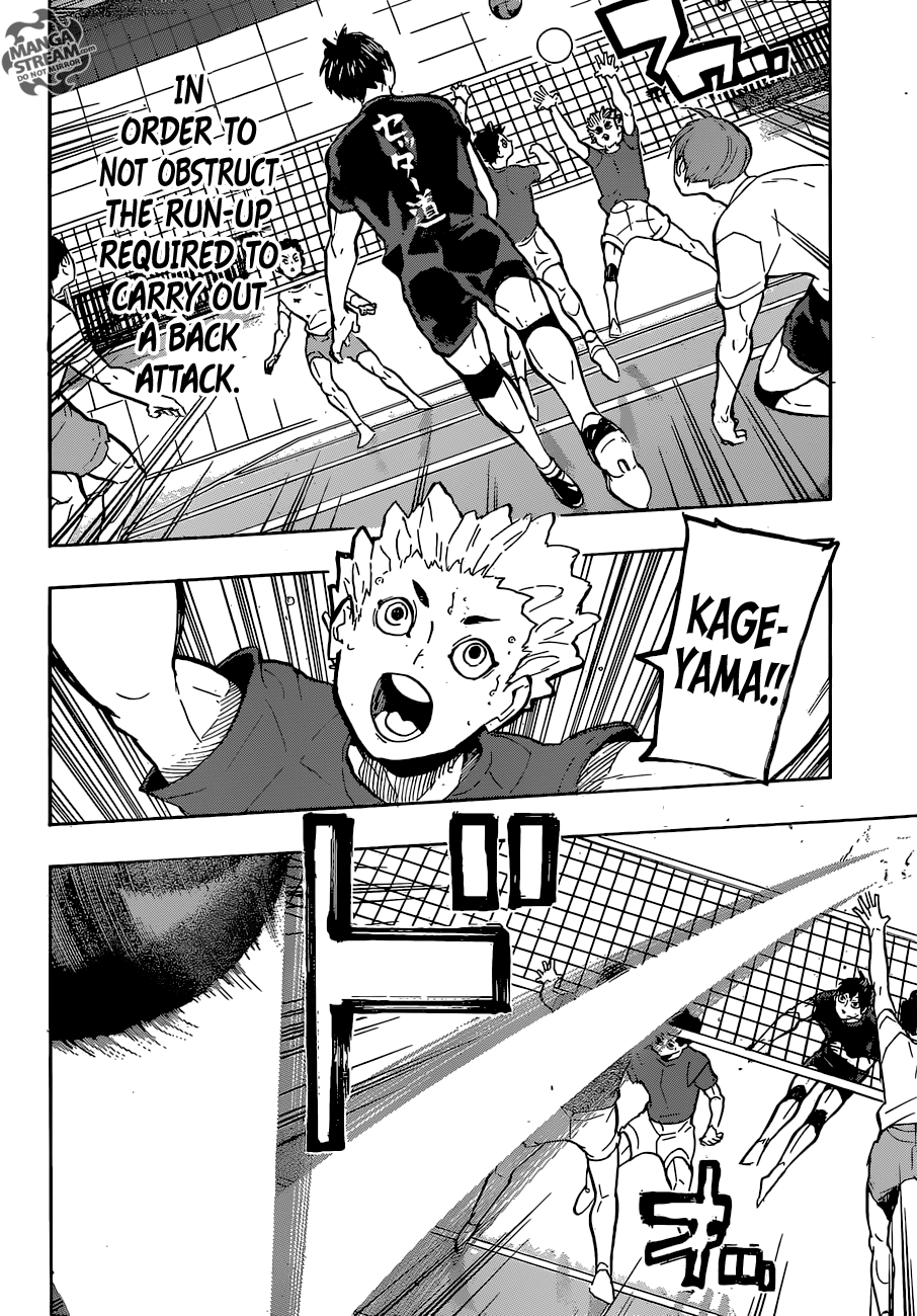 Haikyuu!! chapter 219 page 5