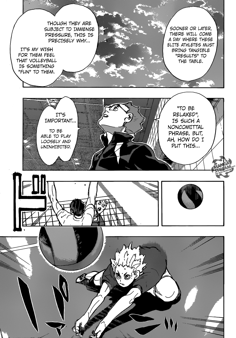 Haikyuu!! chapter 219 page 8