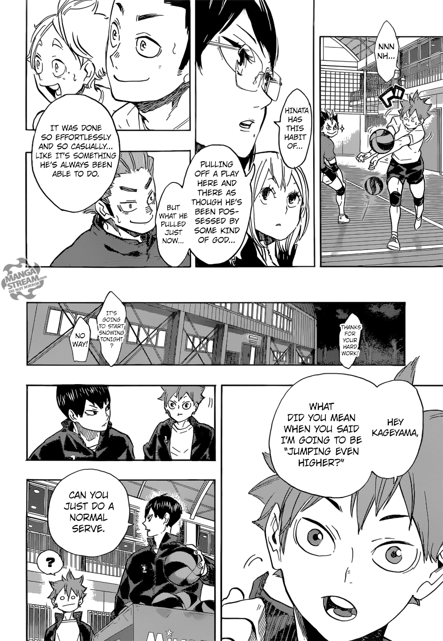 Haikyuu!! chapter 220 page 19