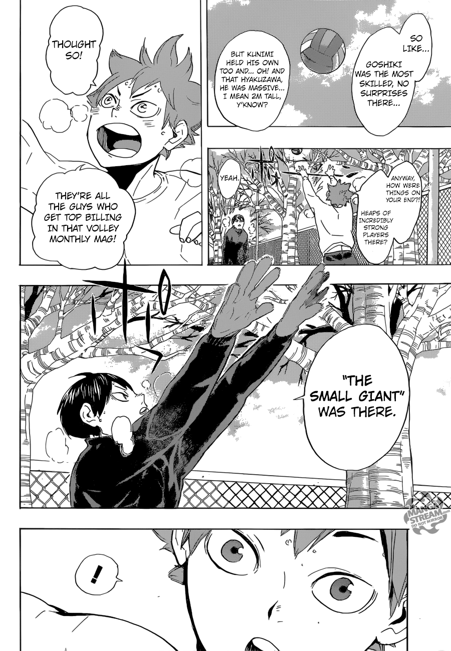 Haikyuu!! chapter 220 page 8