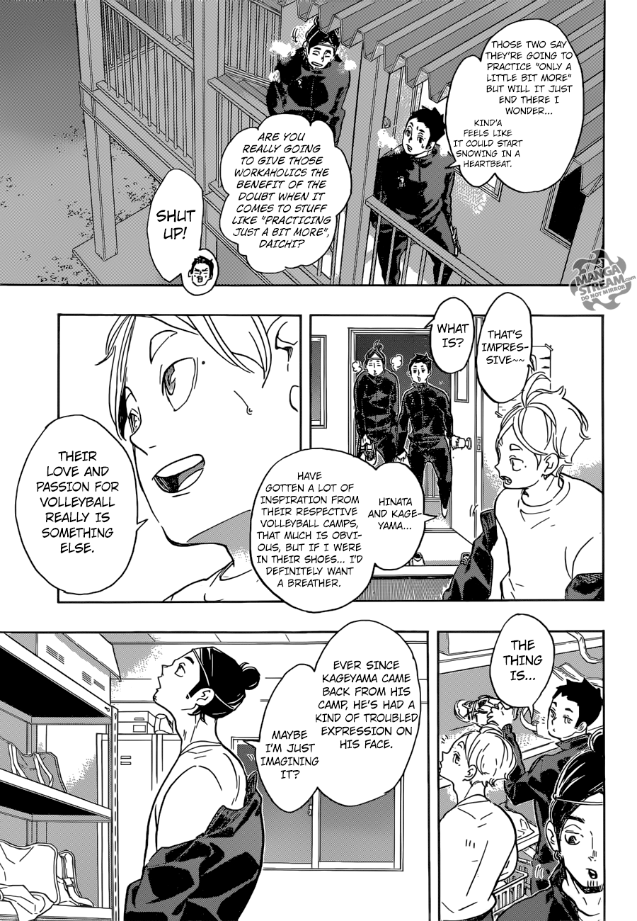 Haikyuu!! chapter 221 page 4