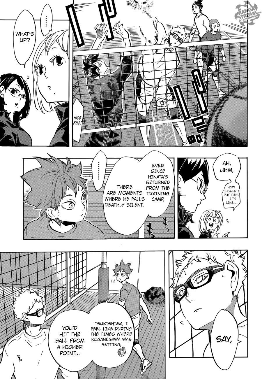 Haikyuu!! chapter 221 page 8