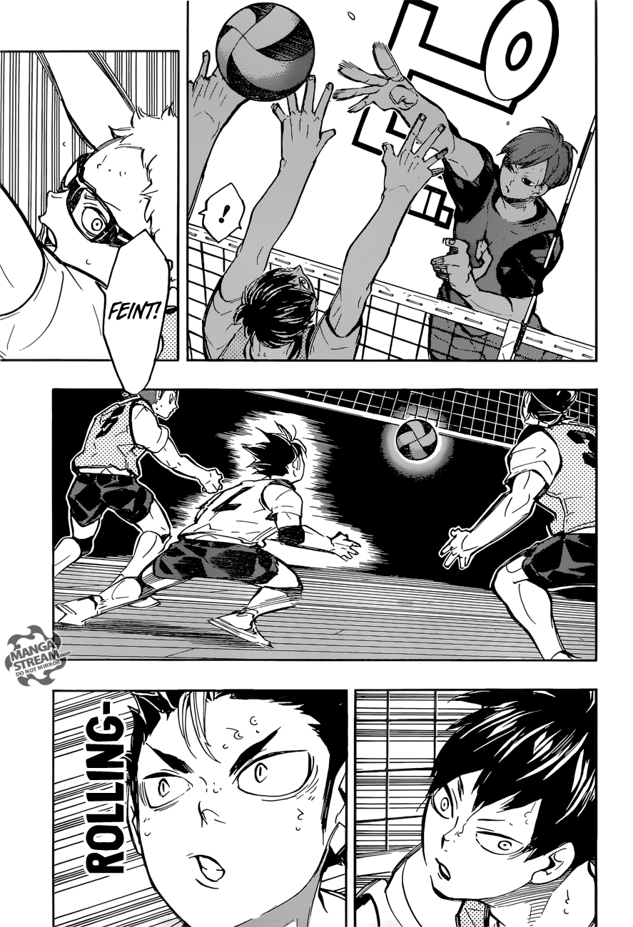 Haikyuu!! chapter 222 page 19