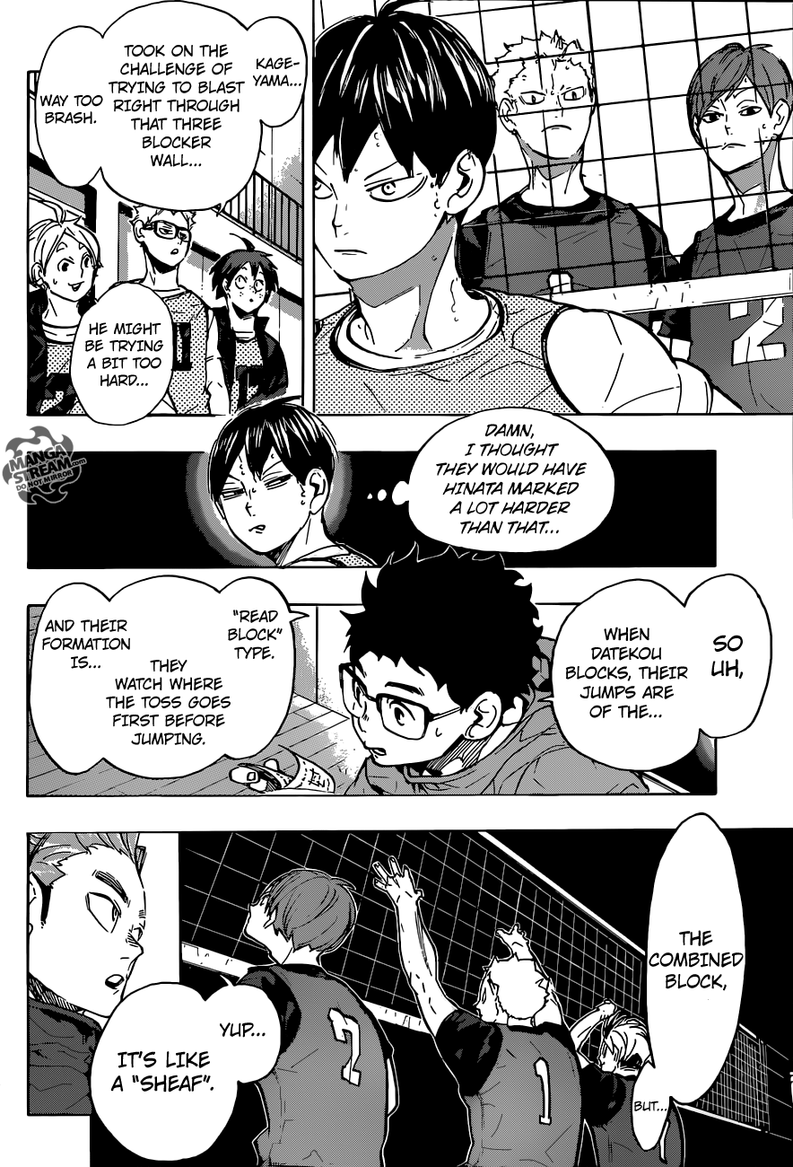 Haikyuu!! chapter 222 page 6