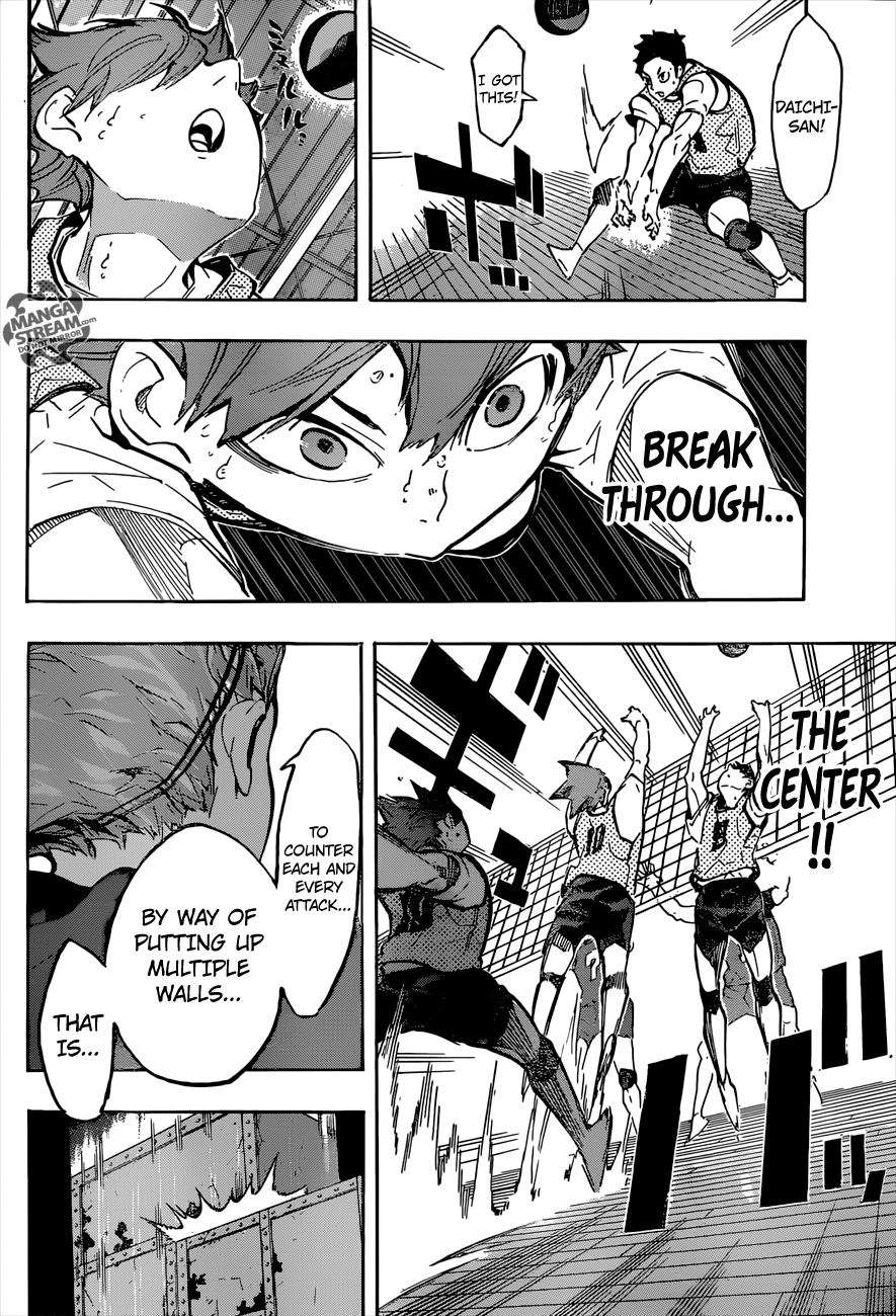 Haikyuu!! chapter 222 page 8