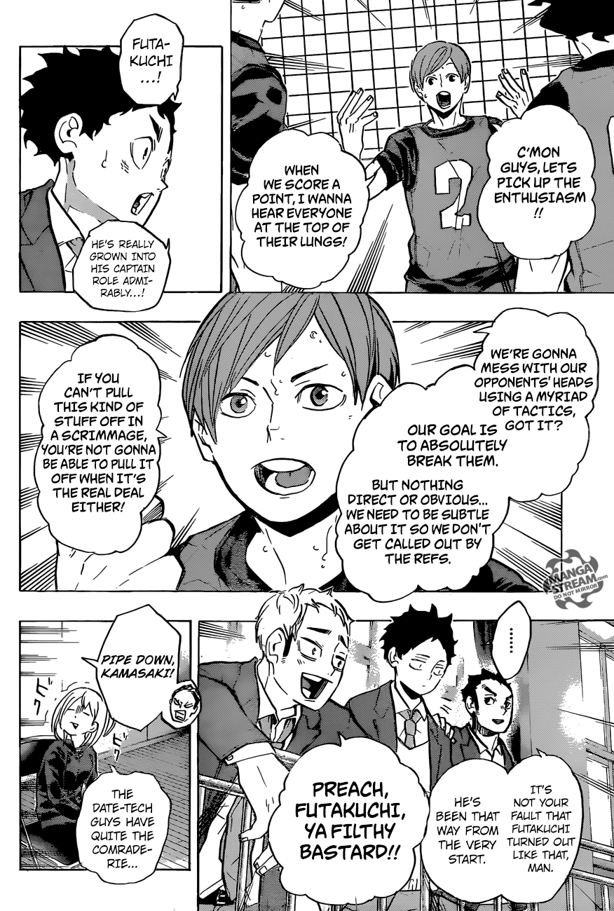 Haikyuu!! chapter 223 page 14