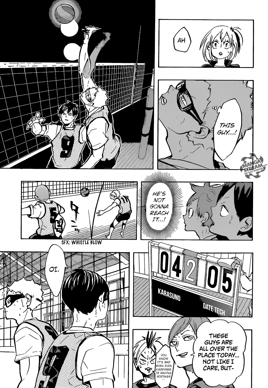 Haikyuu!! chapter 224 page 17